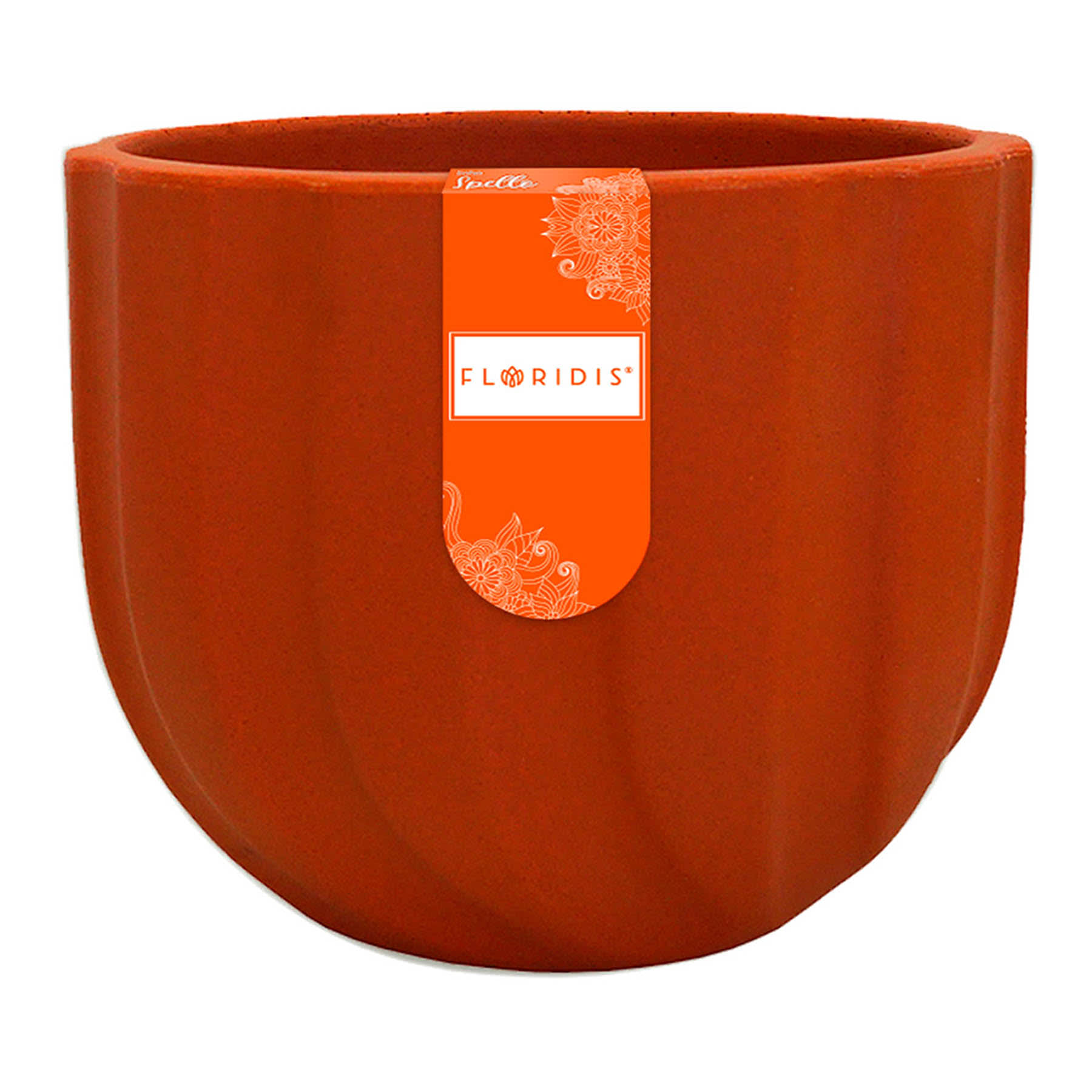 Terracotta Spello Ondulato Planter, 6"