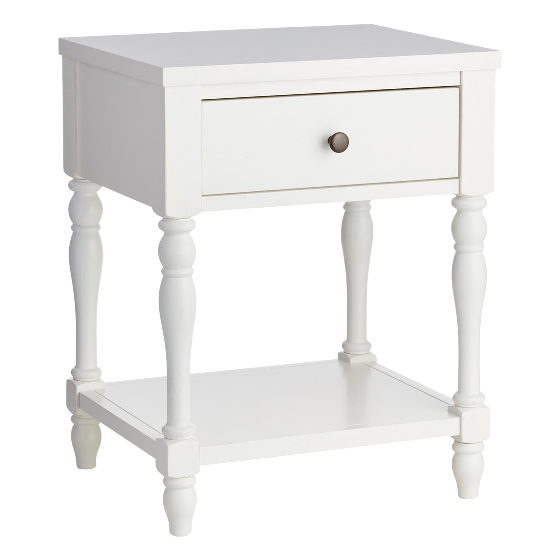 Providence Sutton Accent Table, White