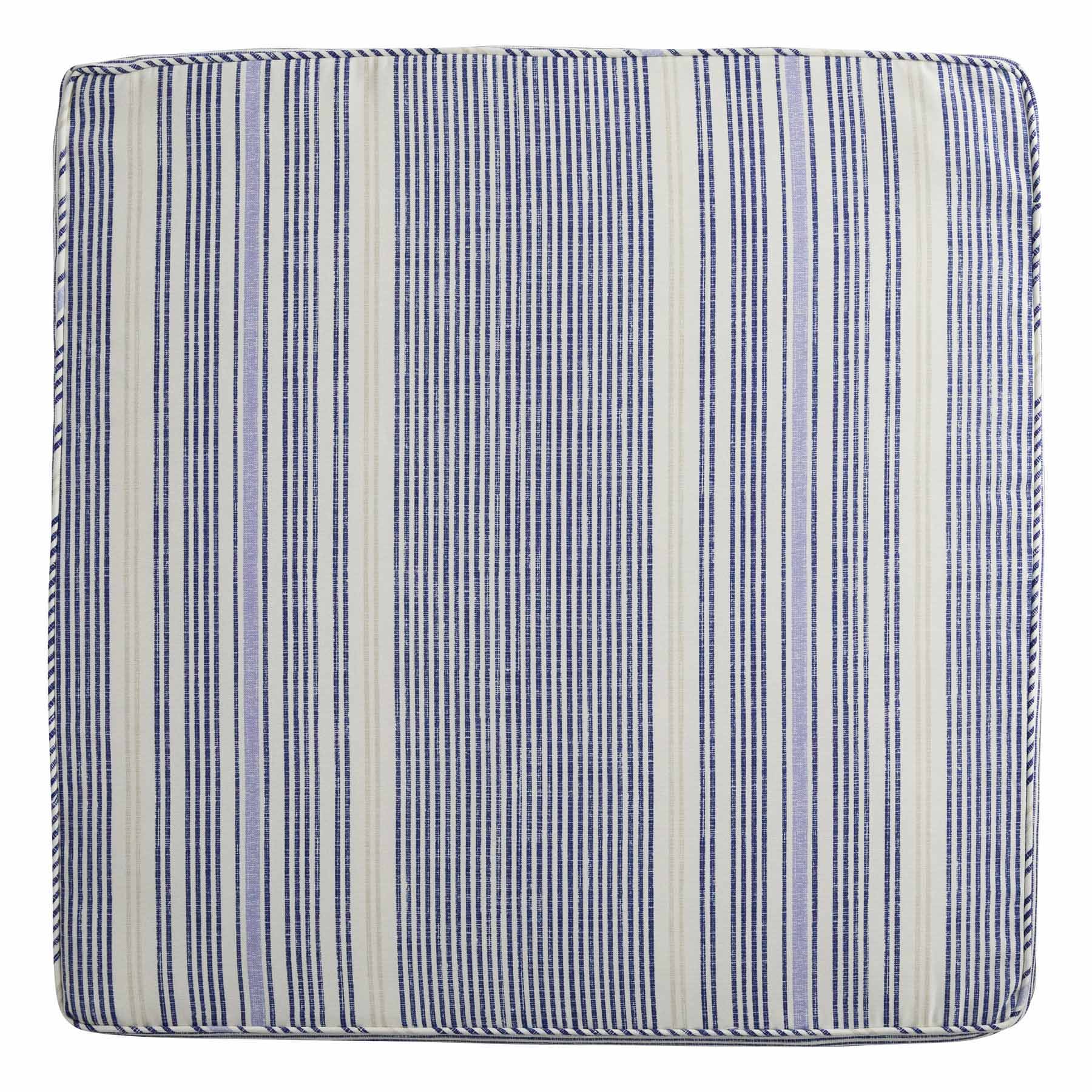 Calisto Pinstripe Outdoor Deep Seat Cushion