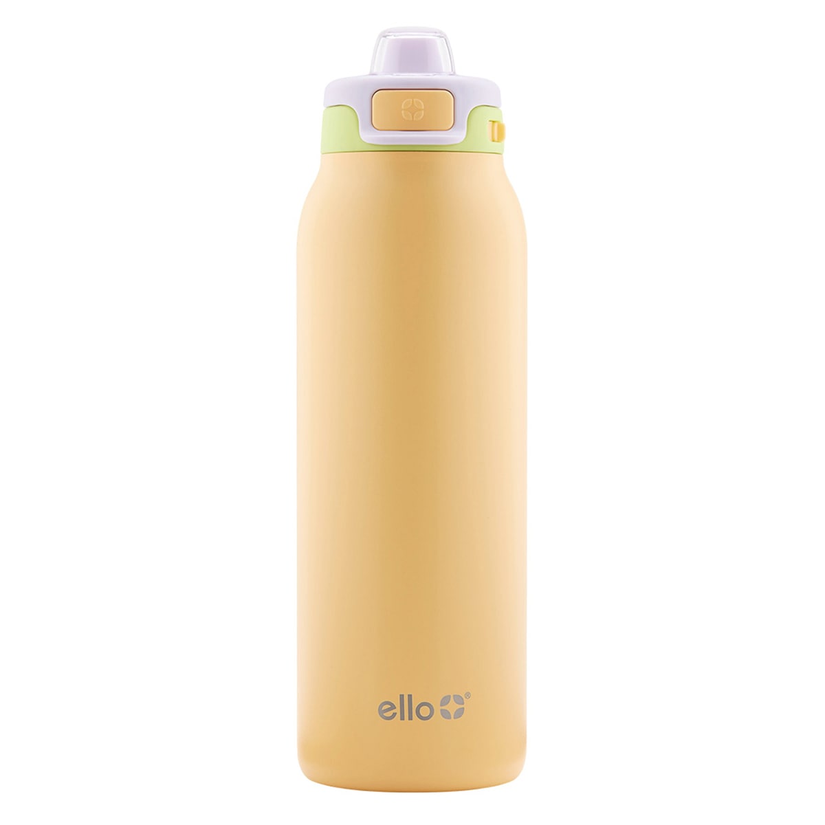 Ello Pop & Fill Sunset Meadow Stainless Steel Water Bottle, 32oz
