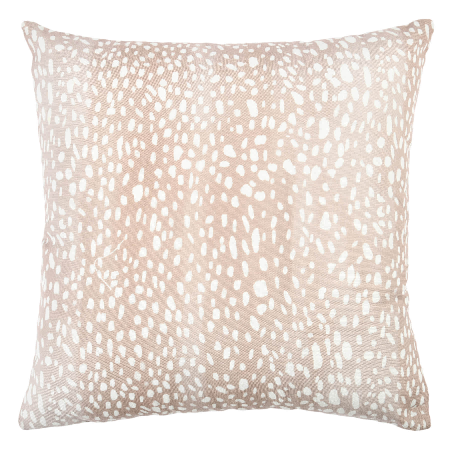 Crosby St. Fawn Print Throw Pillow, 18"