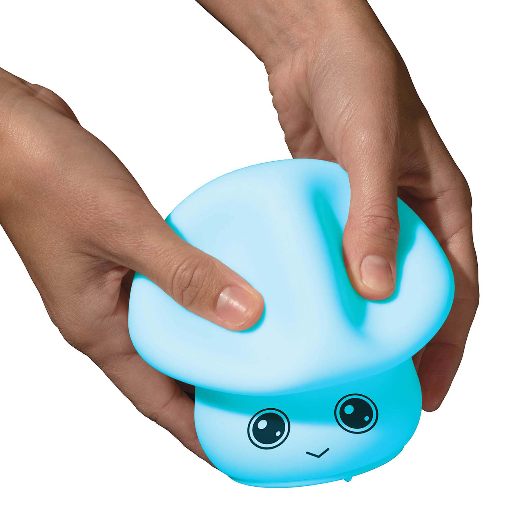 Squishy LED Mushroom Light, 6"