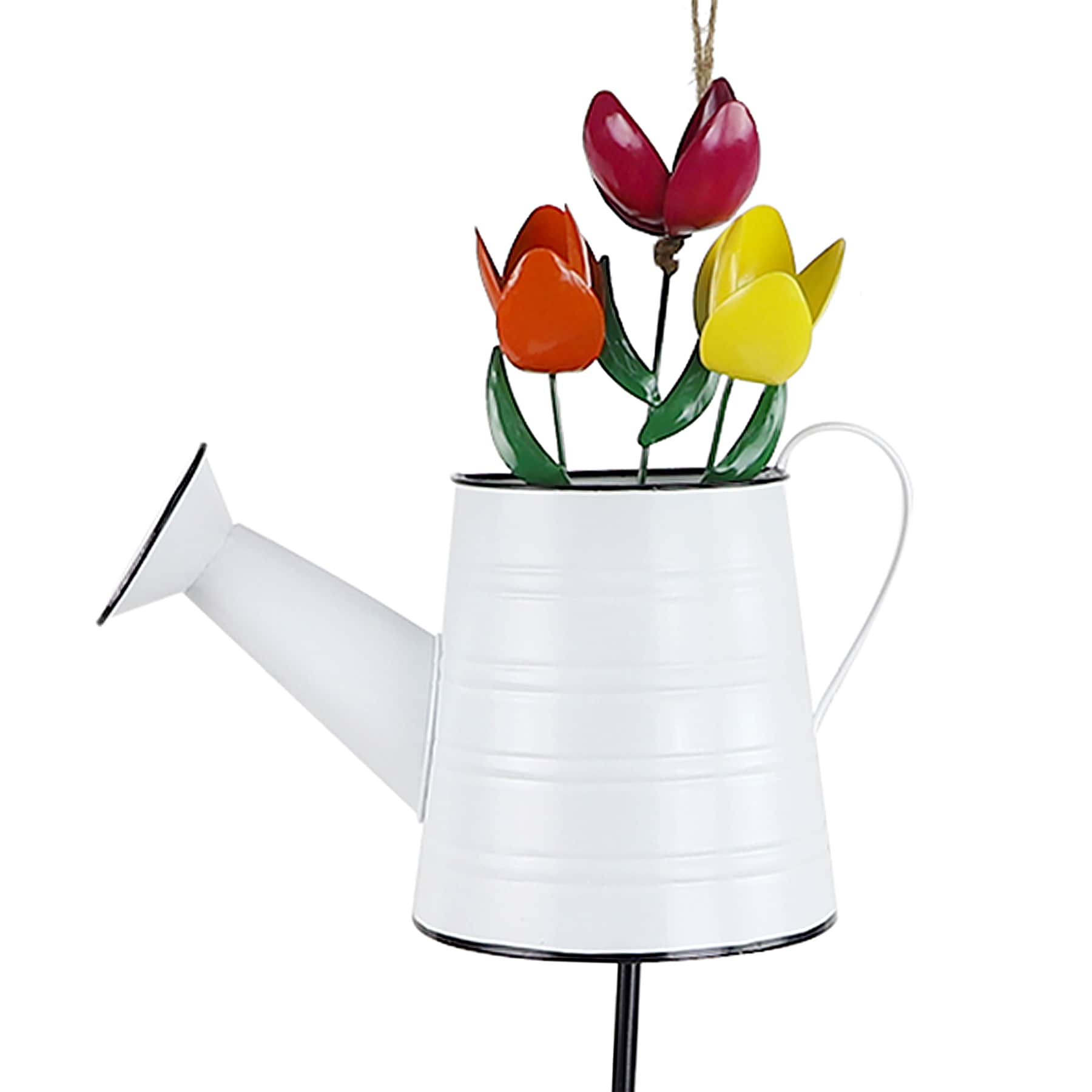 Tulip Topiary Yard Stake, 35.5"