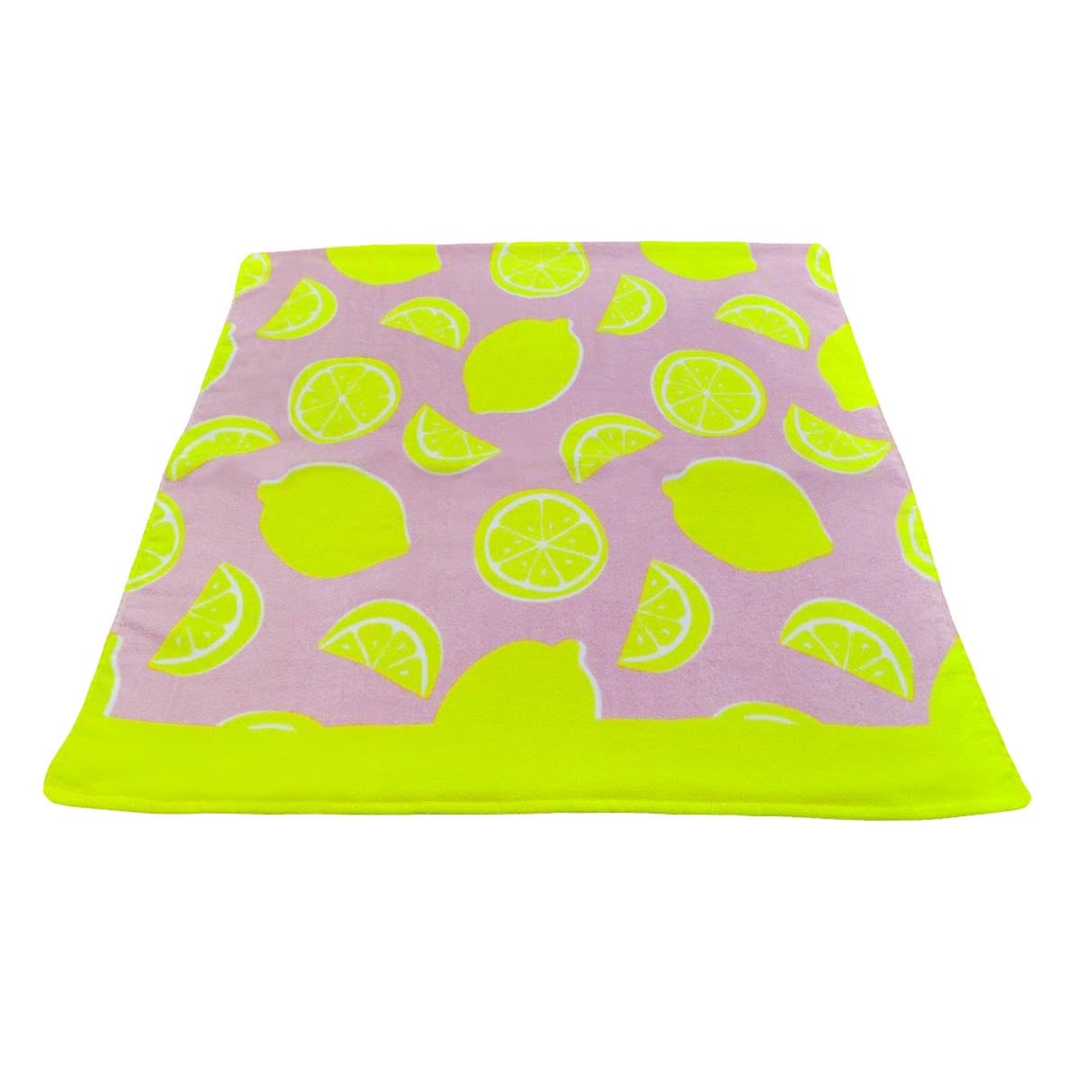 Oh Joy! Lemon Beach Towel, 34x64
