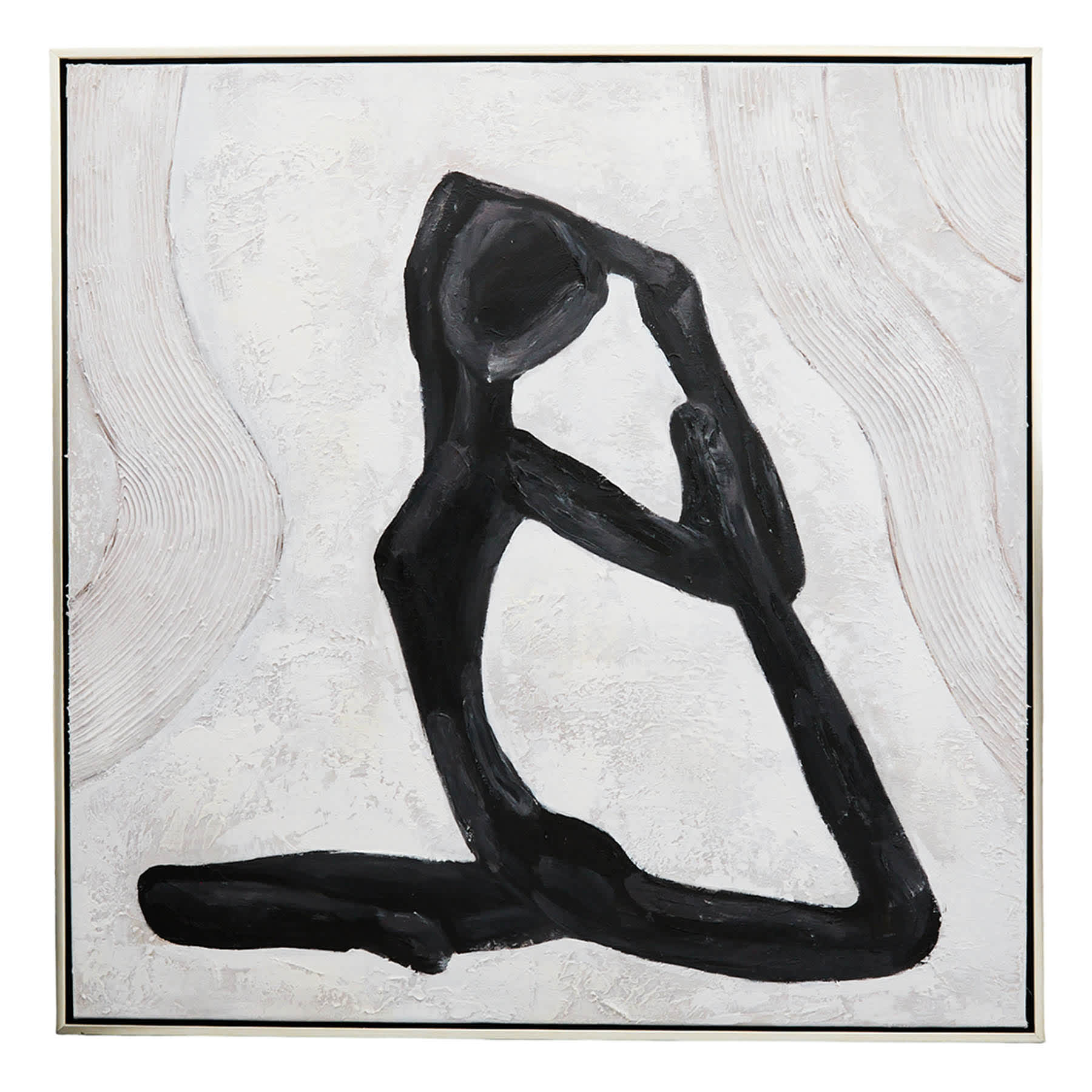 Crosby St. Framed Figure Canvas Wall Art, 24"