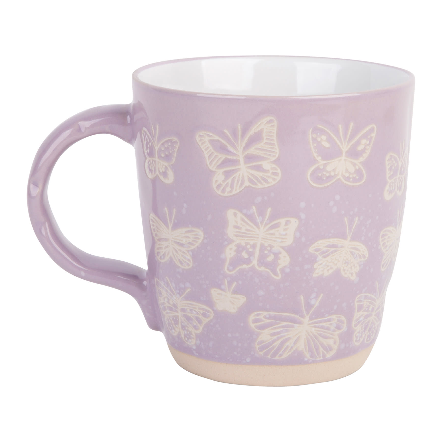 Lavender Butterflies Mug, 16.5oz