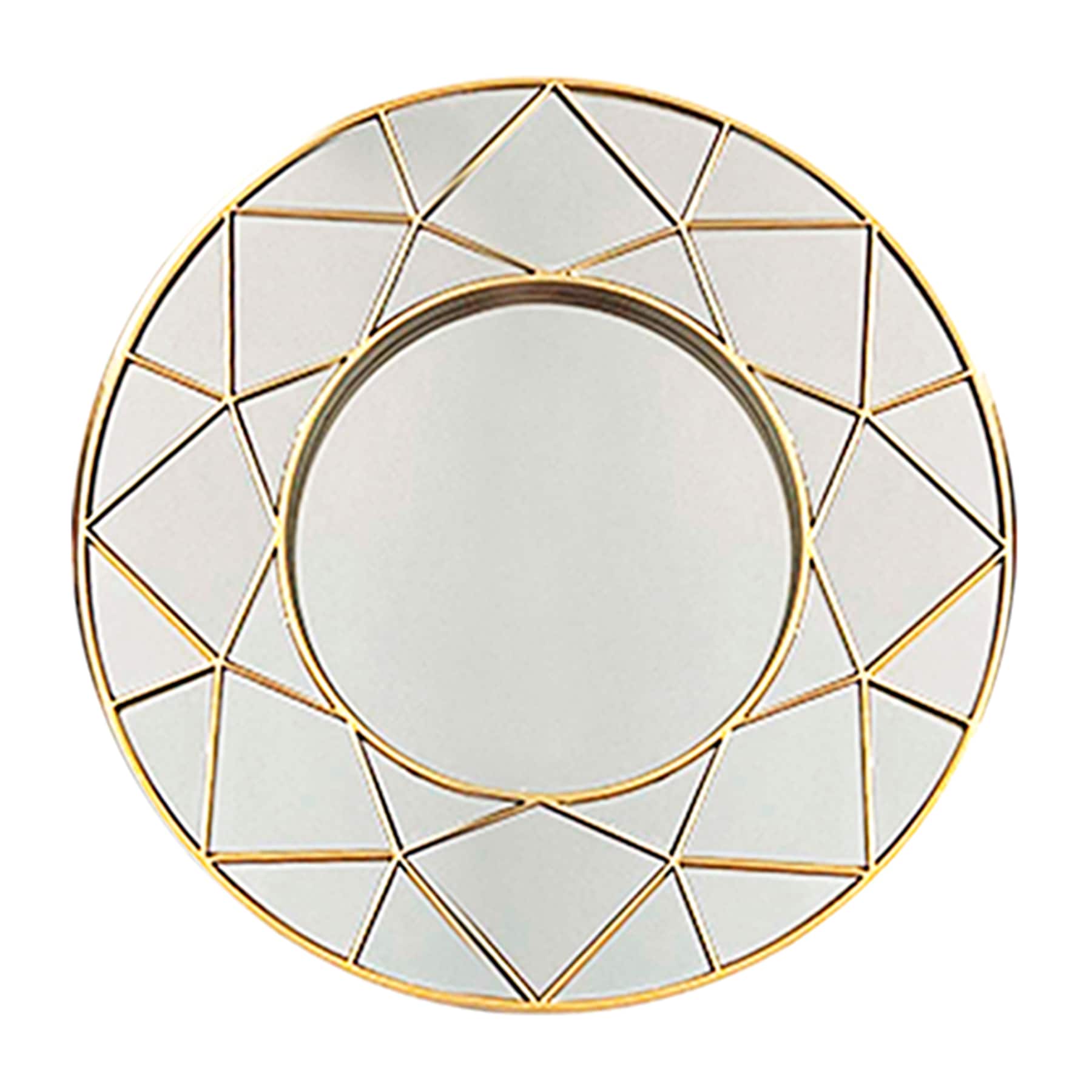 3-Piece Round Wall Mirror Set, 10"