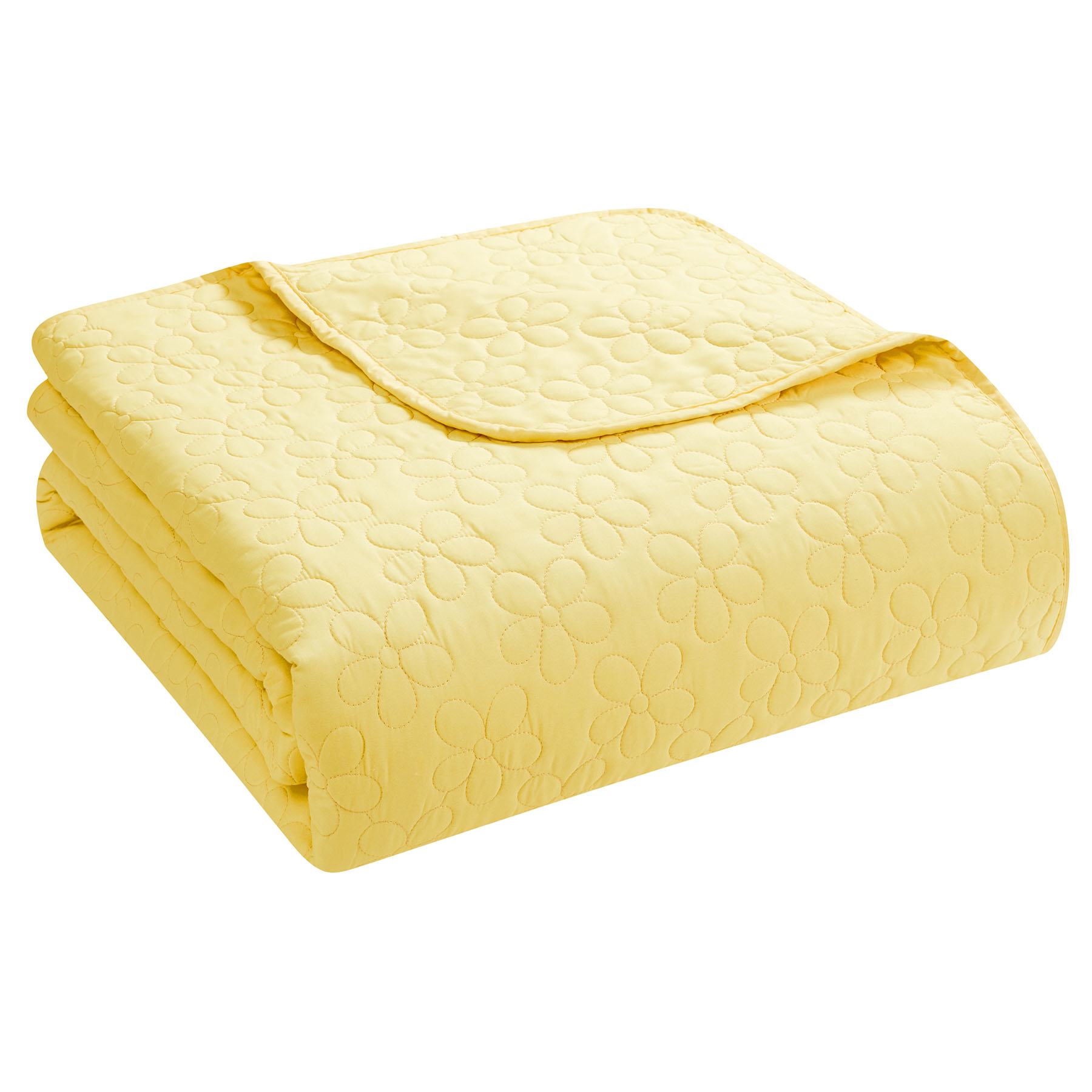 Tiny Dreamers 2-Piece Yellow Daisy Quilt Set, Twin