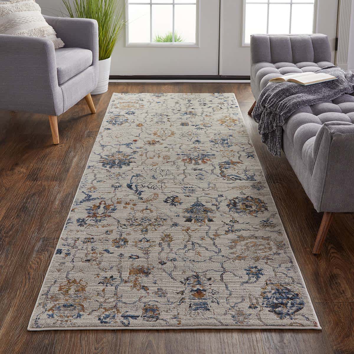(B888) Honeyboom Hayden Paisley Multicolor Runner, 3x8