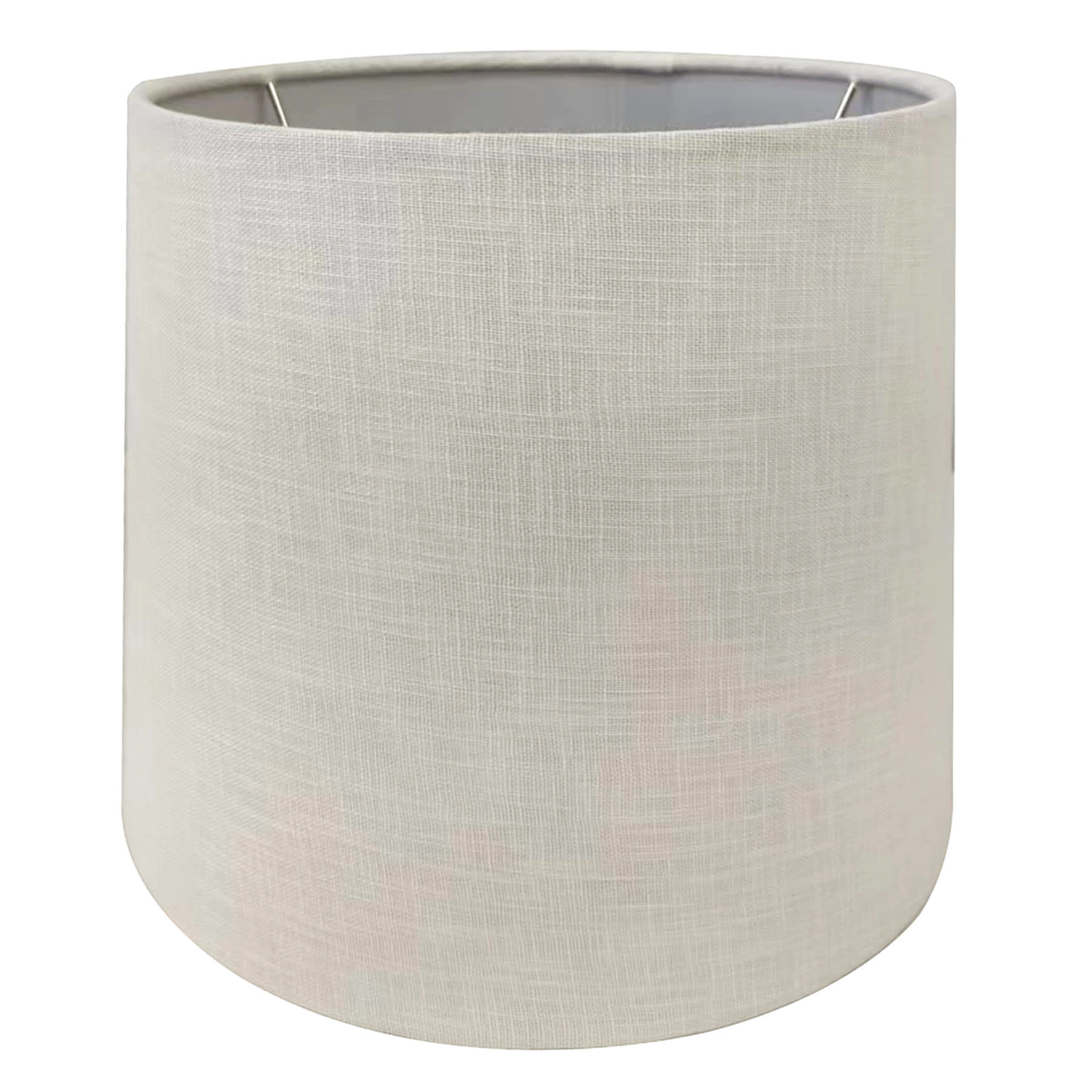 Off-White Tapered Drum Small Table Lamp Shade, 9x12x9