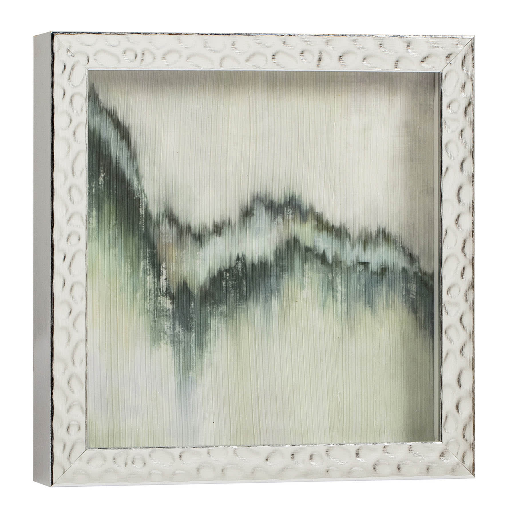 8x8 Framed Green Drip UG