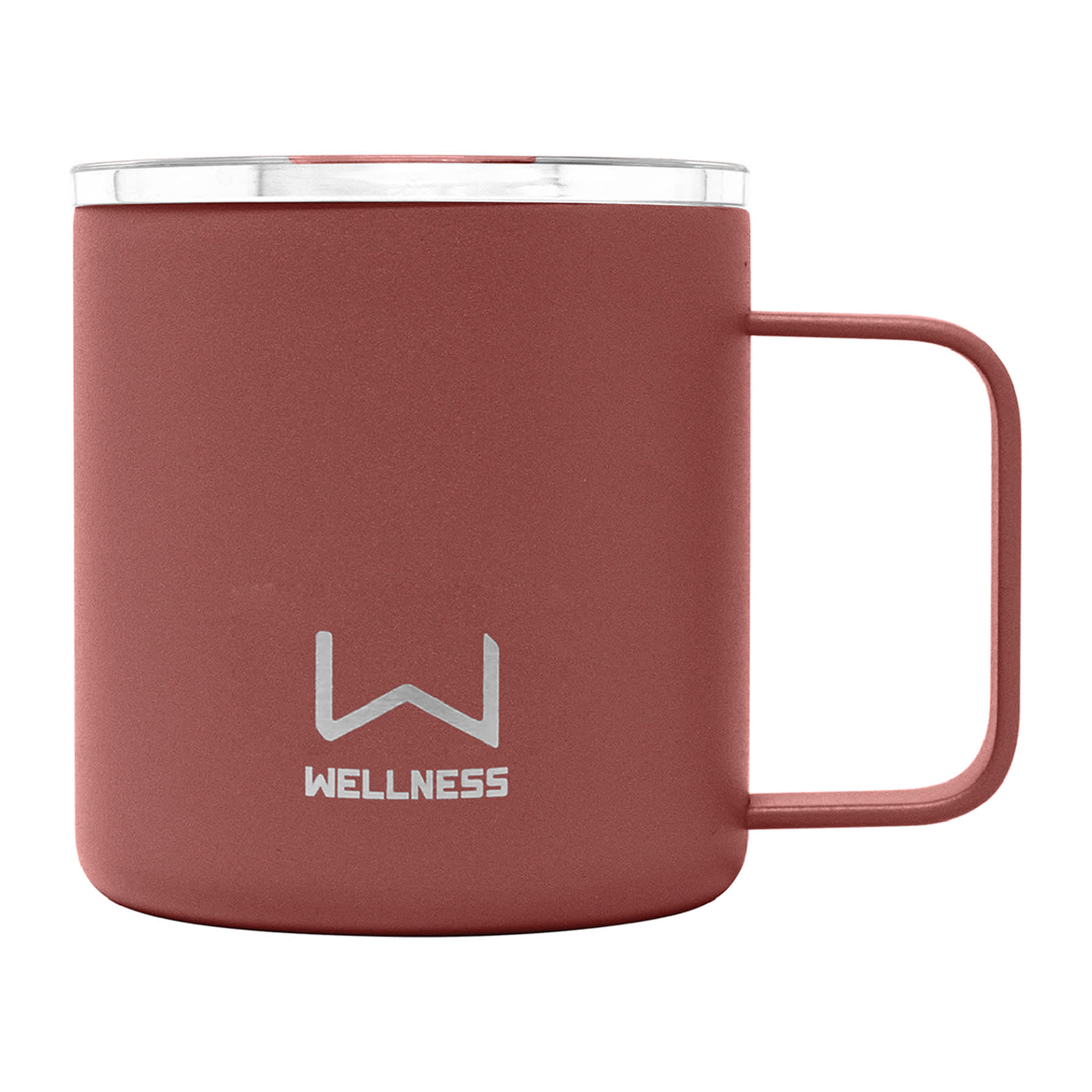 Wellness Dusty Cedar Stainless Steel Mug, 10oz