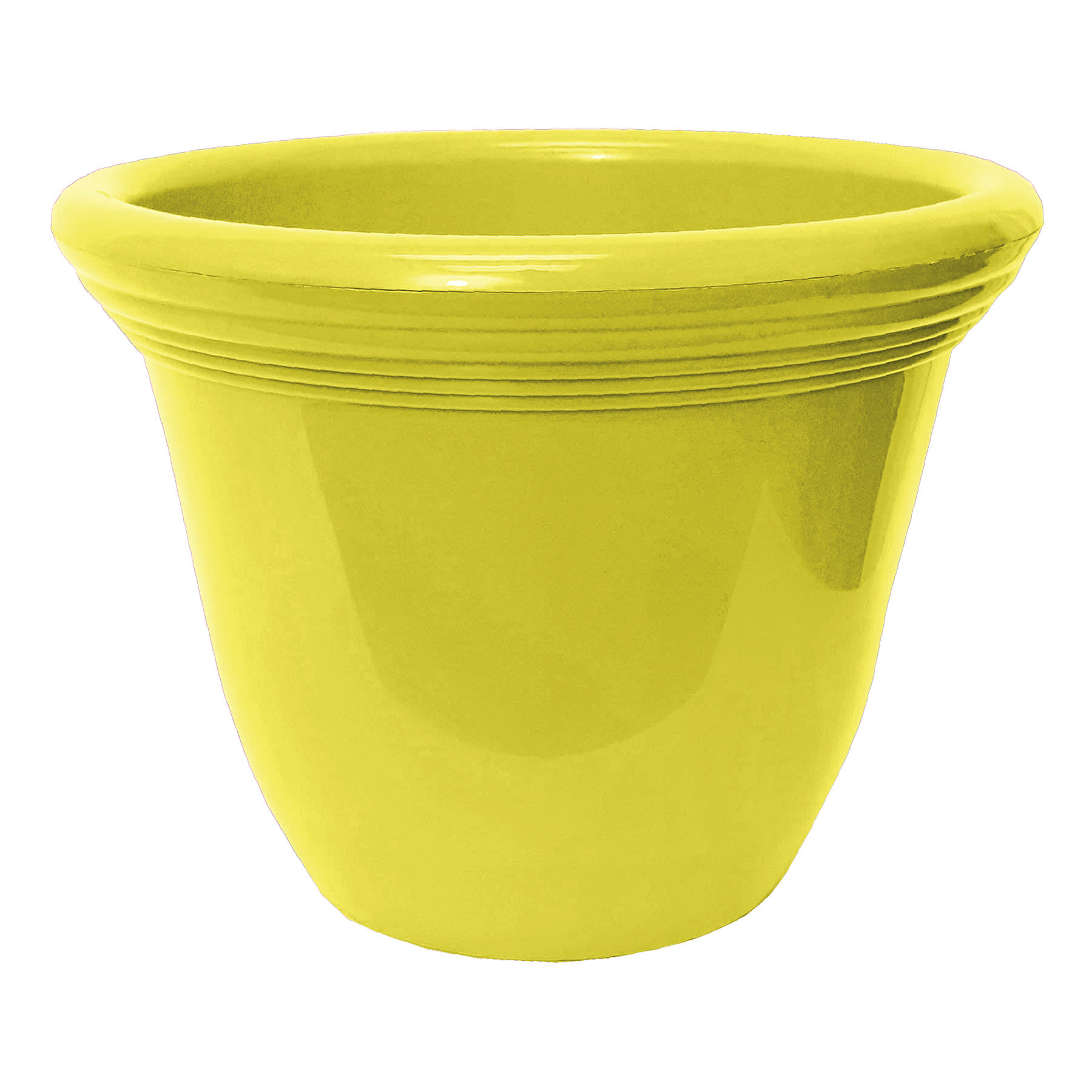 Yellow Capri Outdoor Planter, 12"