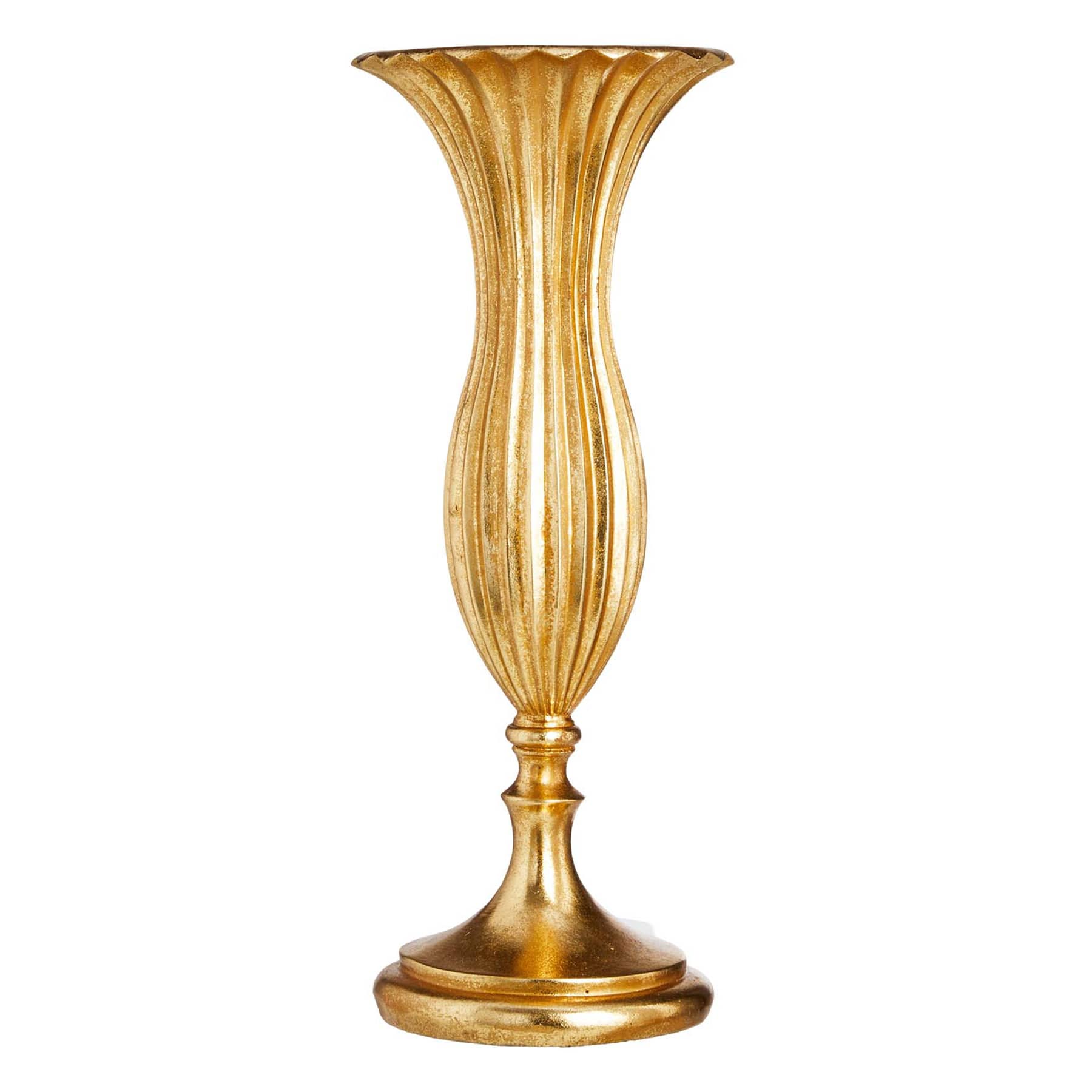Metallic Goblet Vase, 16"