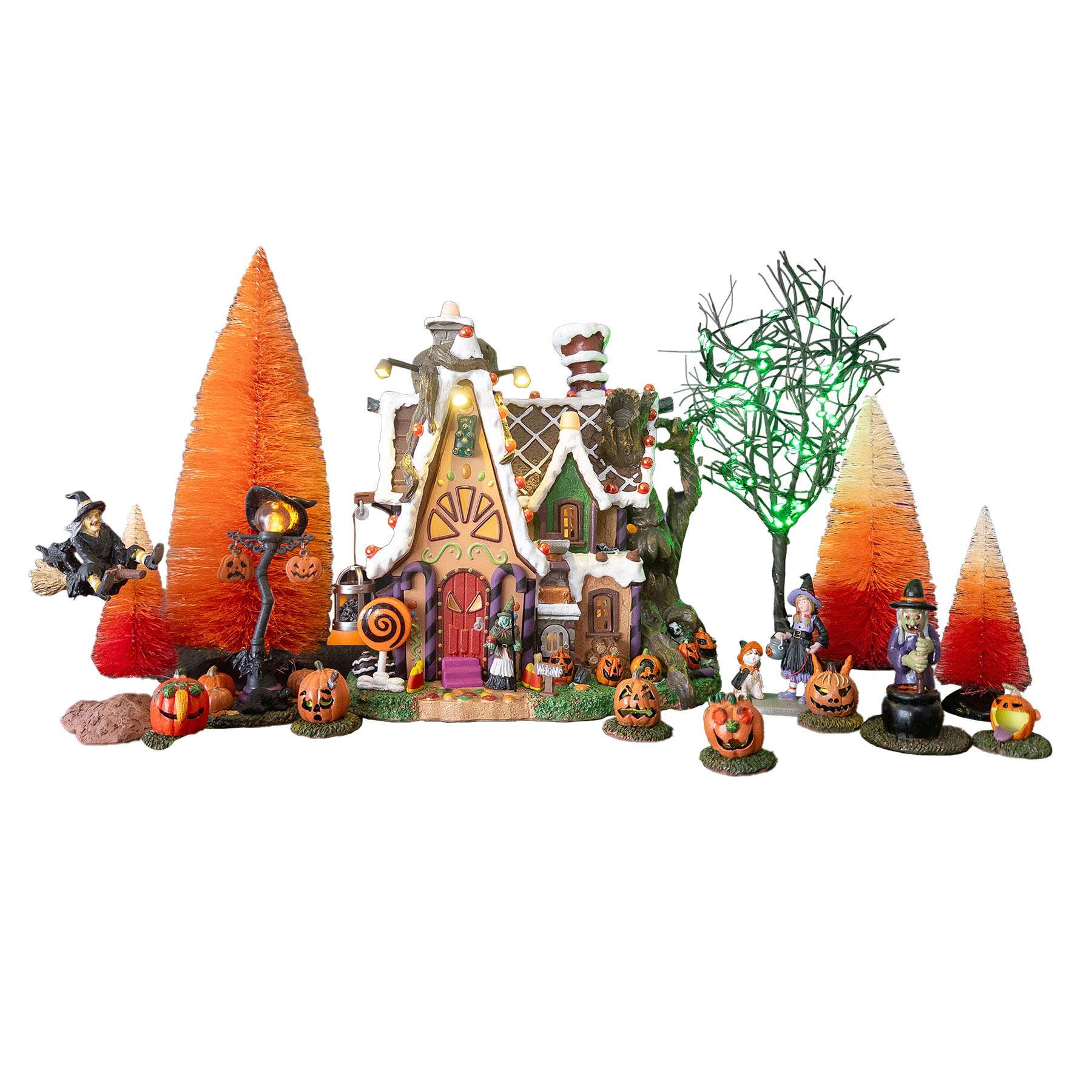 Lemax The Candy Witch Cottage Set