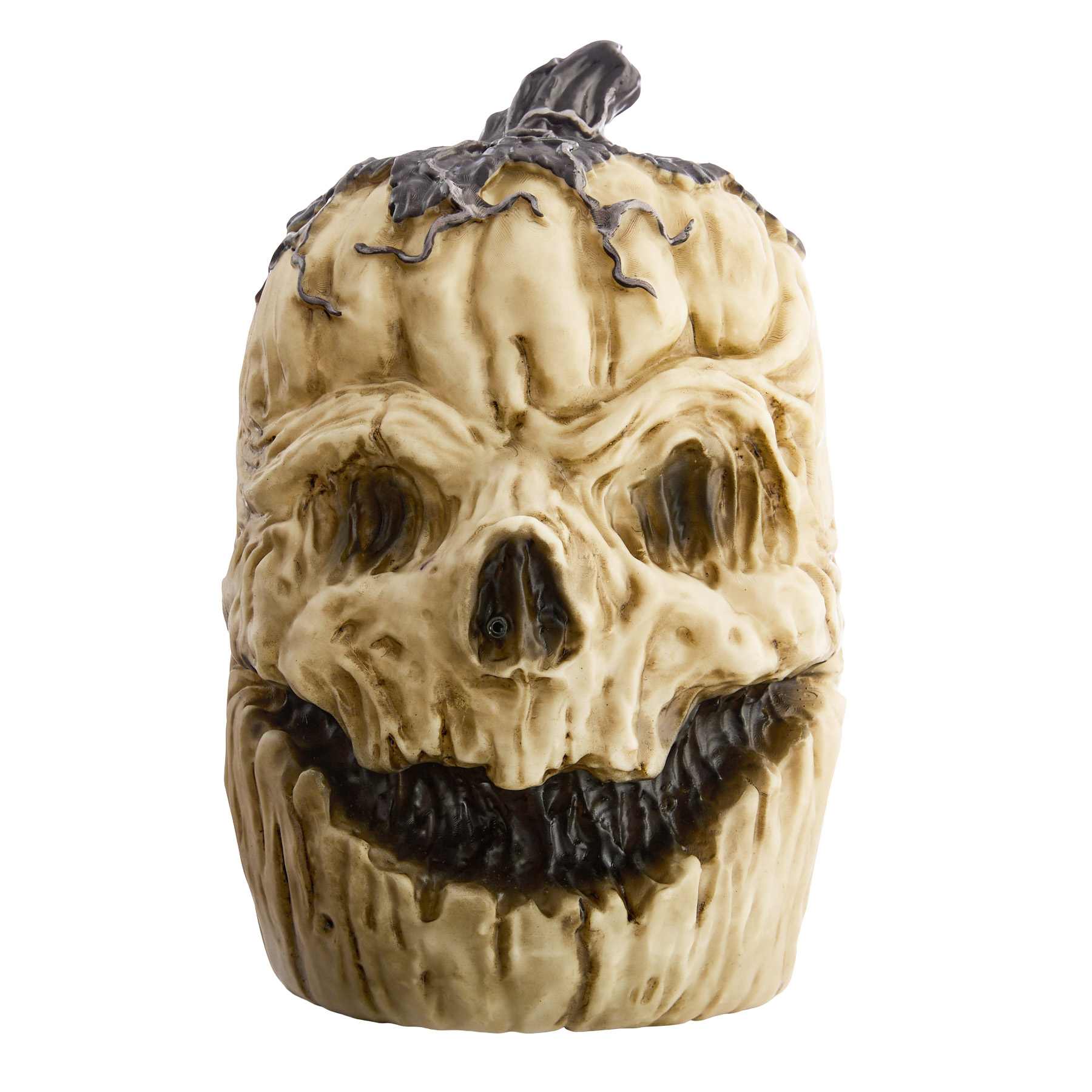 Grim Gardens Animated Decaying Spooky Jack-o'-Lantern