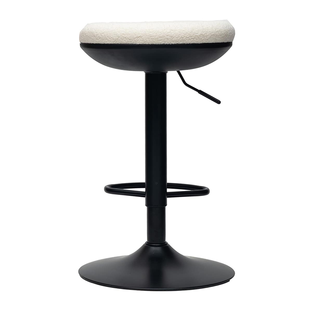 Blakely Adjustable Barstool, White