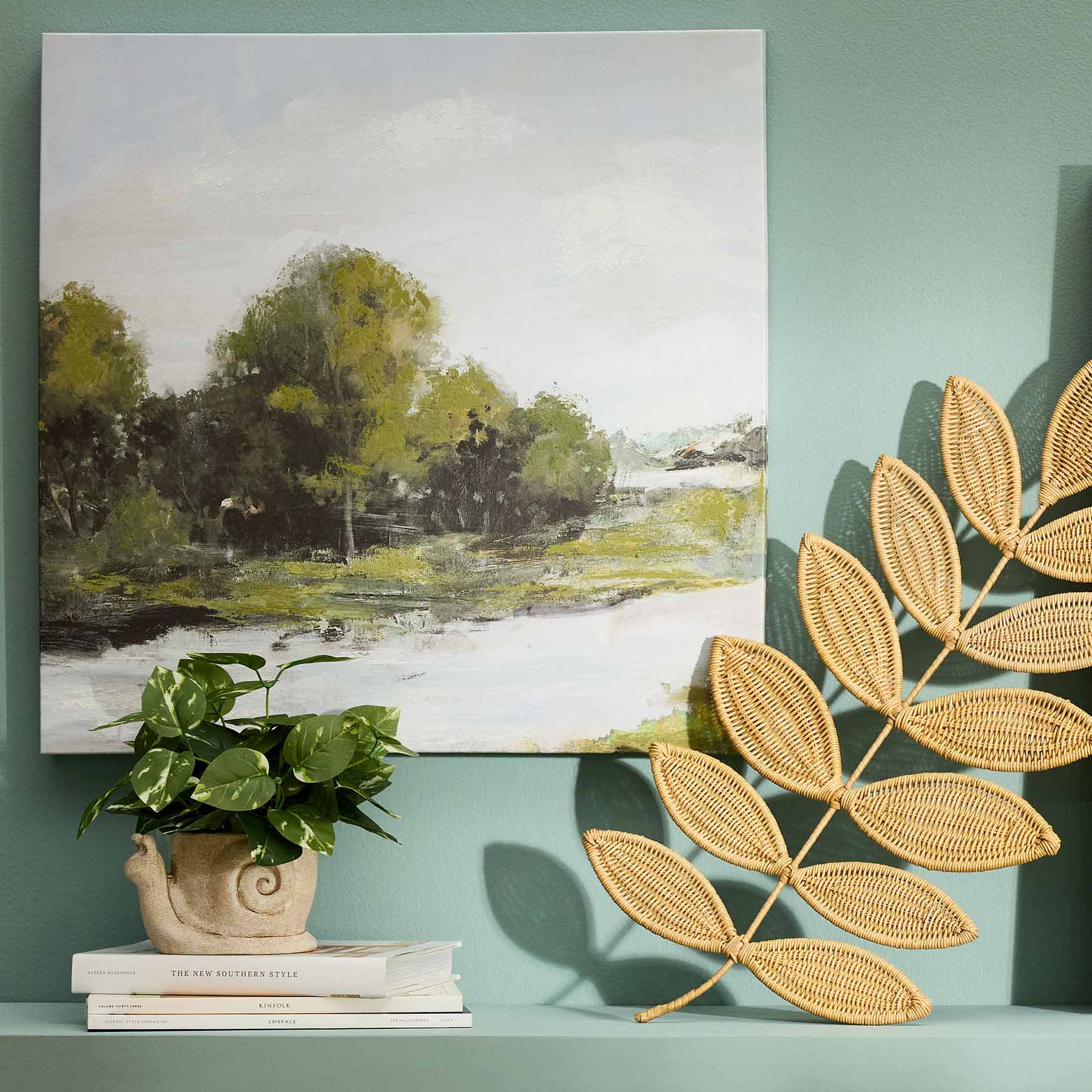 Landscape Canvas Wall Art, 24"