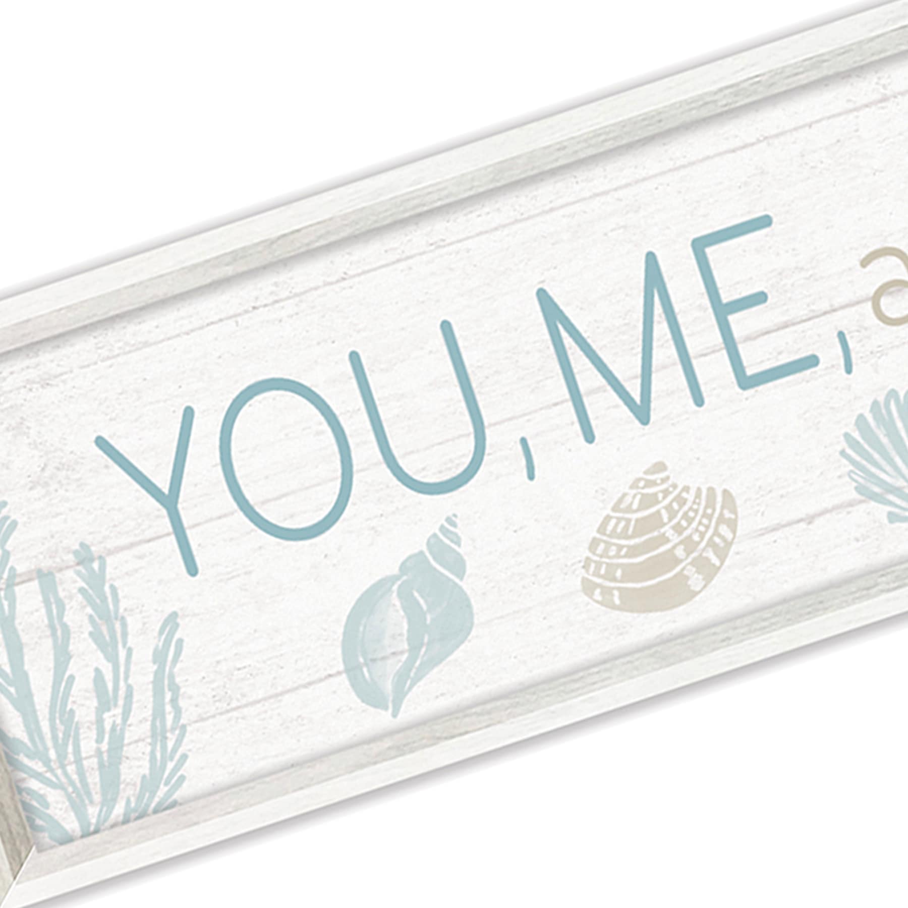 Ty Pennington You Me & The Sea Wall Sign, 8x30