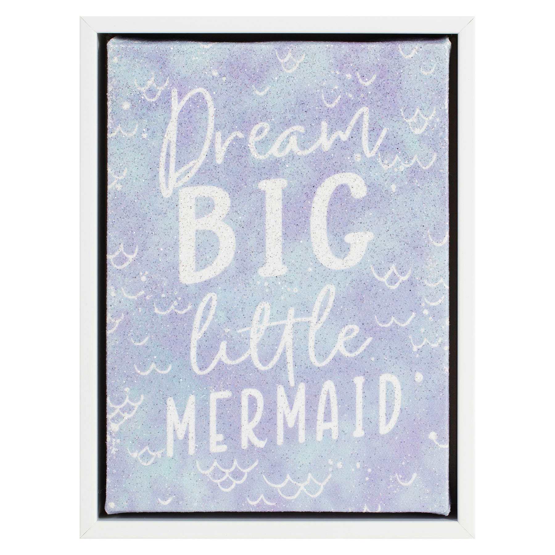 Tiny Dreamers Dream Big Framed Canvas, 6x8