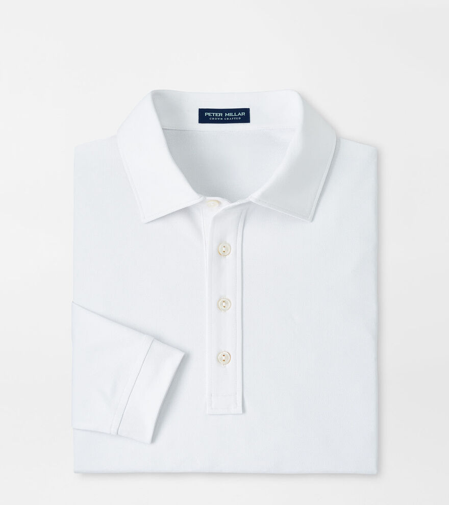 Soul Long-Sleeve Performance Mesh Polo
