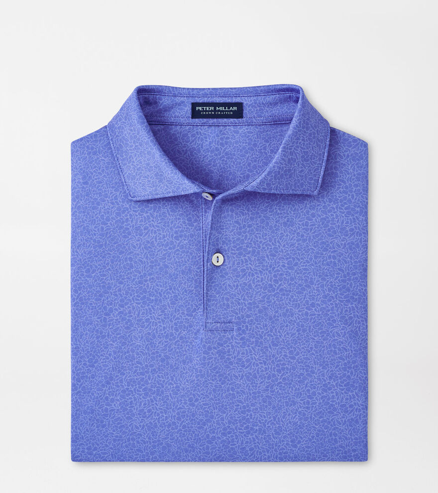 Parkinson Floral Performance Jersey Polo