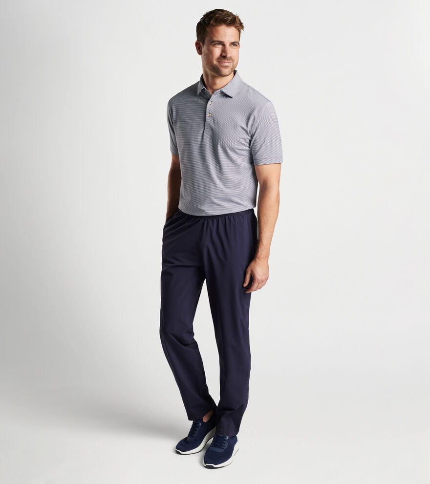 Jubilee Stripe Performance Polo