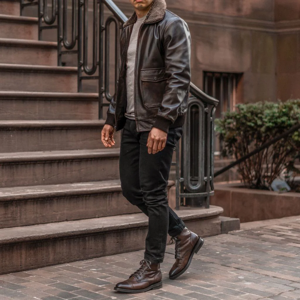 Flight Jacket | Black Coffee - Thursday Boots
