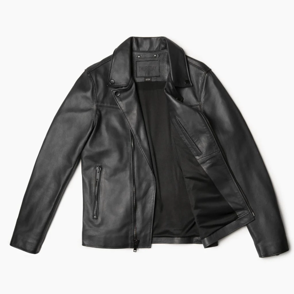 Motorcycle Jacket | Black - Thursday Boots
