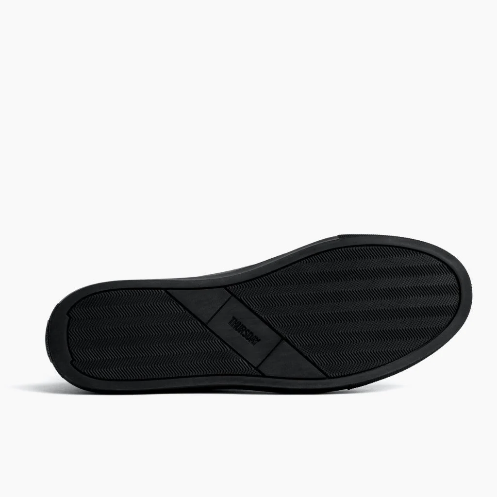 Premier Low Top | Black Vachetta - Thursday Boots