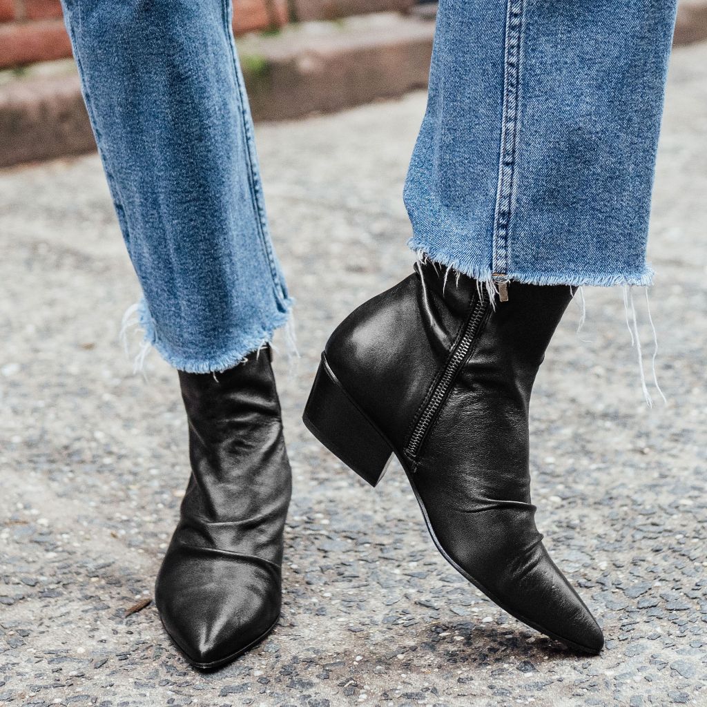 Bijou | Black - Thursday Boots