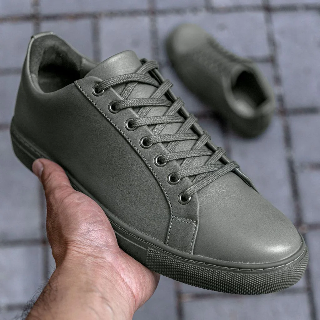 Premier Low Top | Grey - Thursday Boots