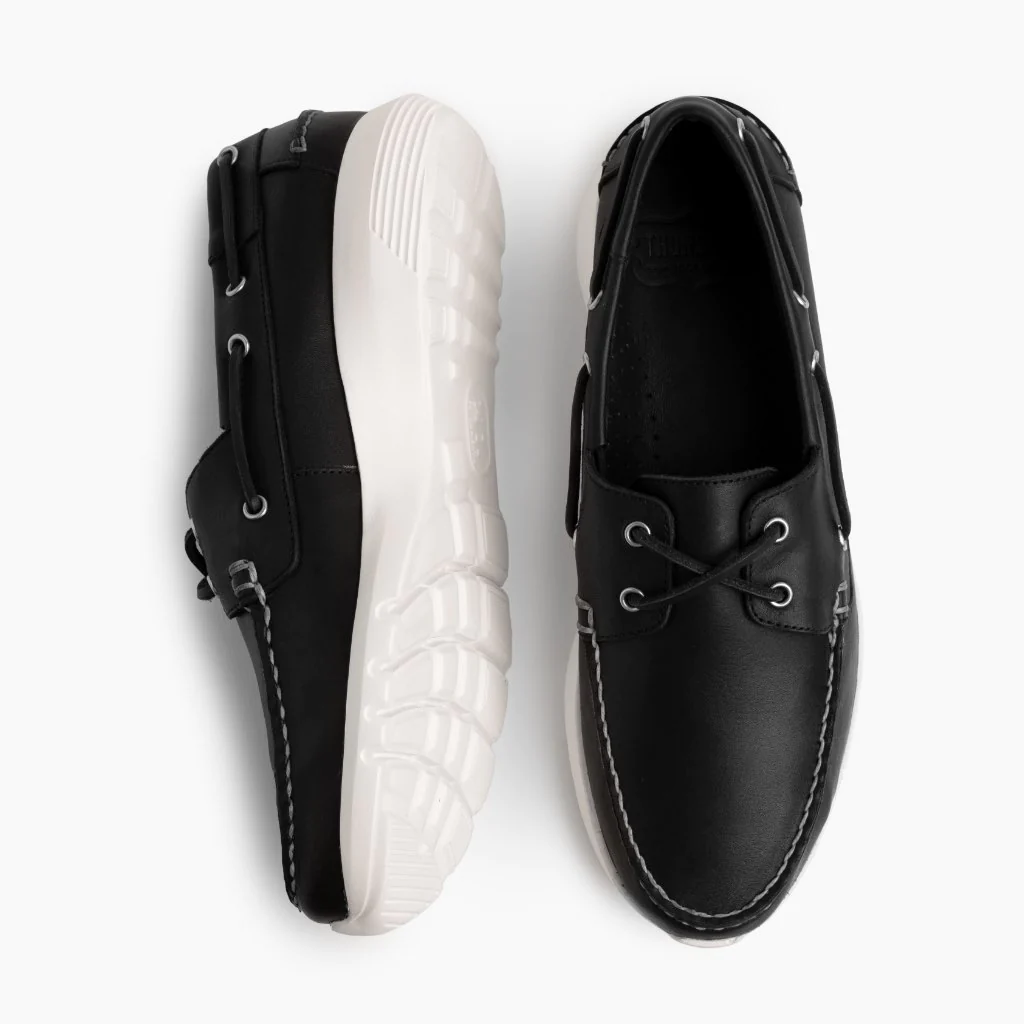 Handsewn Runner | Black - Thursday Boots