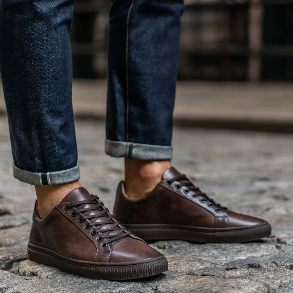 Premier Low Top | Old English - Thursday Boots