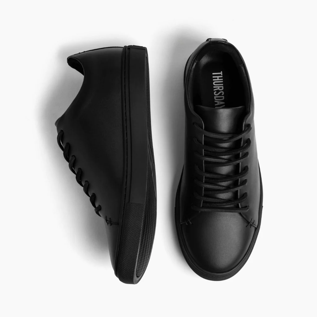 Women's Premier Low Top | Black Vachetta - Thursday Boots