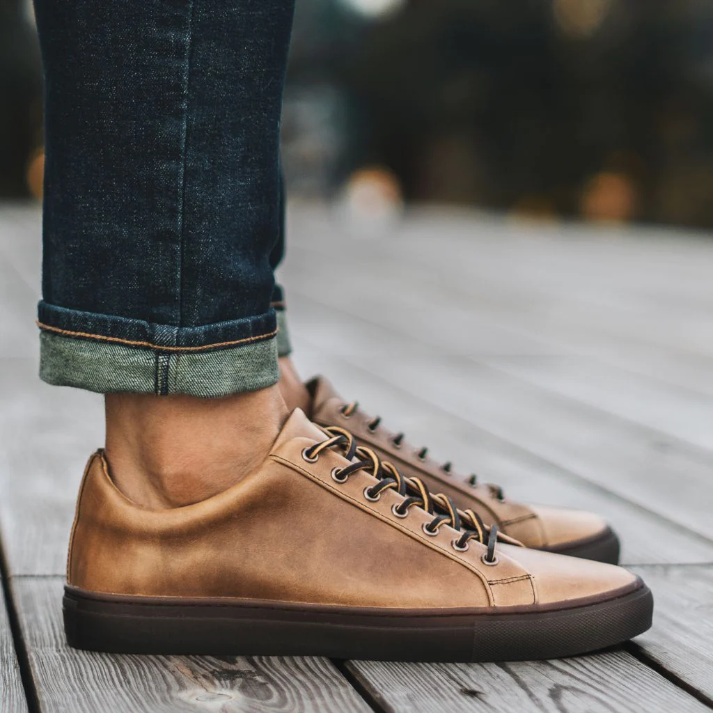 Premier Low Top | Natural - Thursday Boots