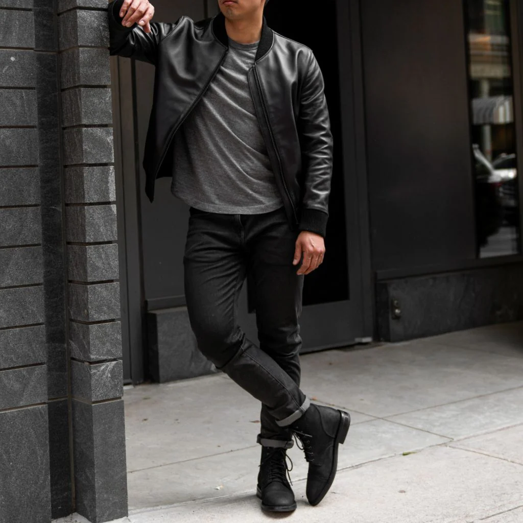 Bomber Jacket | Black - Thursday Boots
