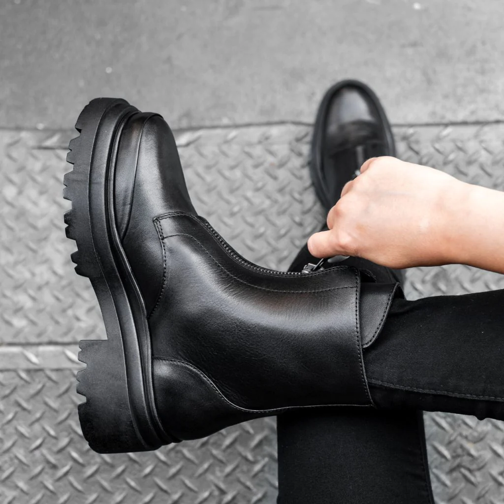 Ryder Platform | Black - Thursday Boots