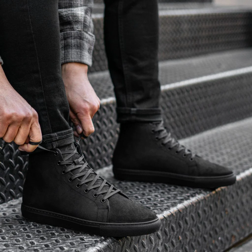 Premier High Top | Black Matte - Thursday Boots
