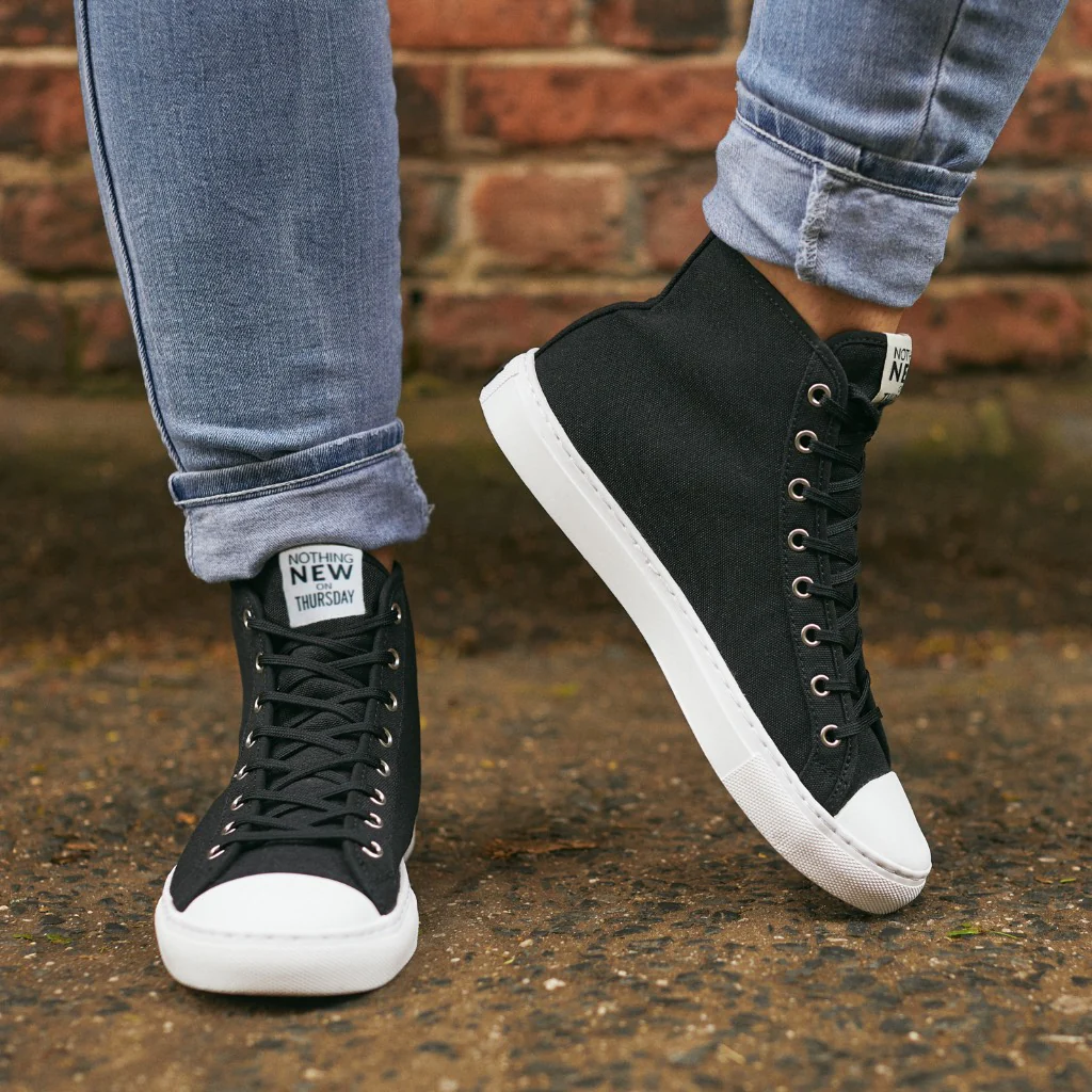 Women's High Top | Black - Thursday Boots