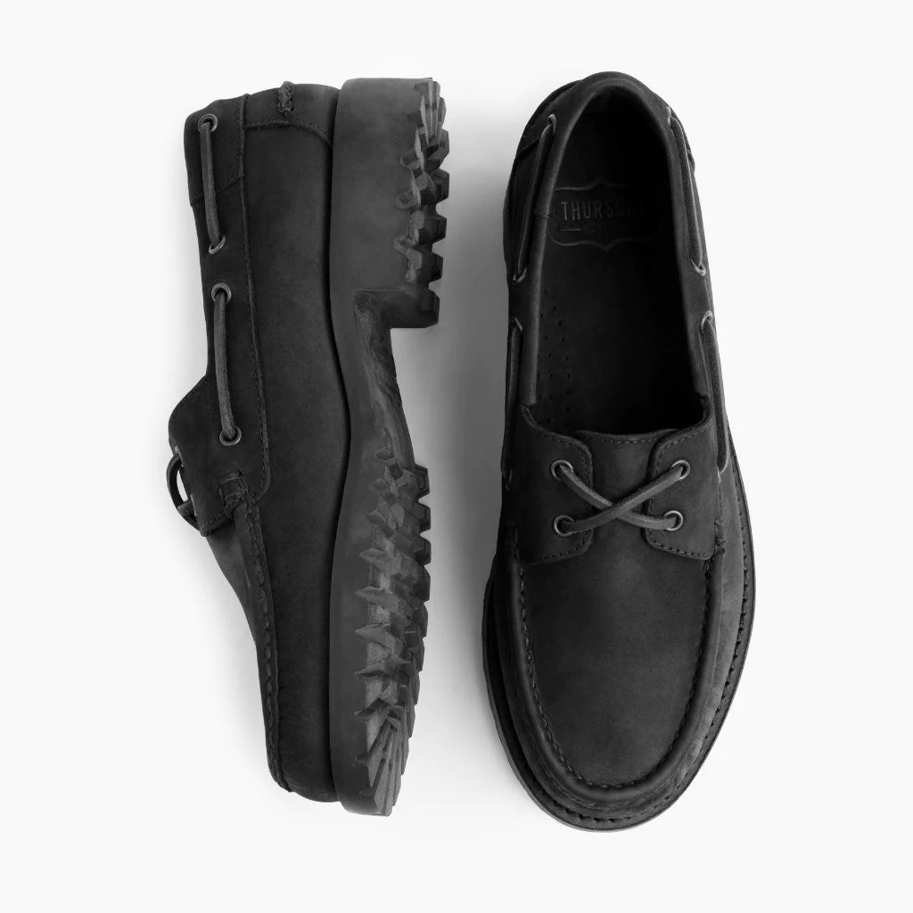 Handsewn Loafer | Black Matte - Thursday Boots