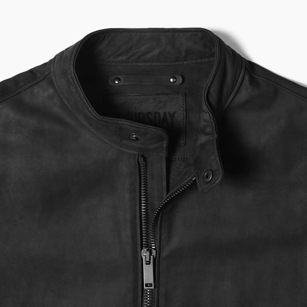 Racer Jacket | Black Matte - Thursday Boots
