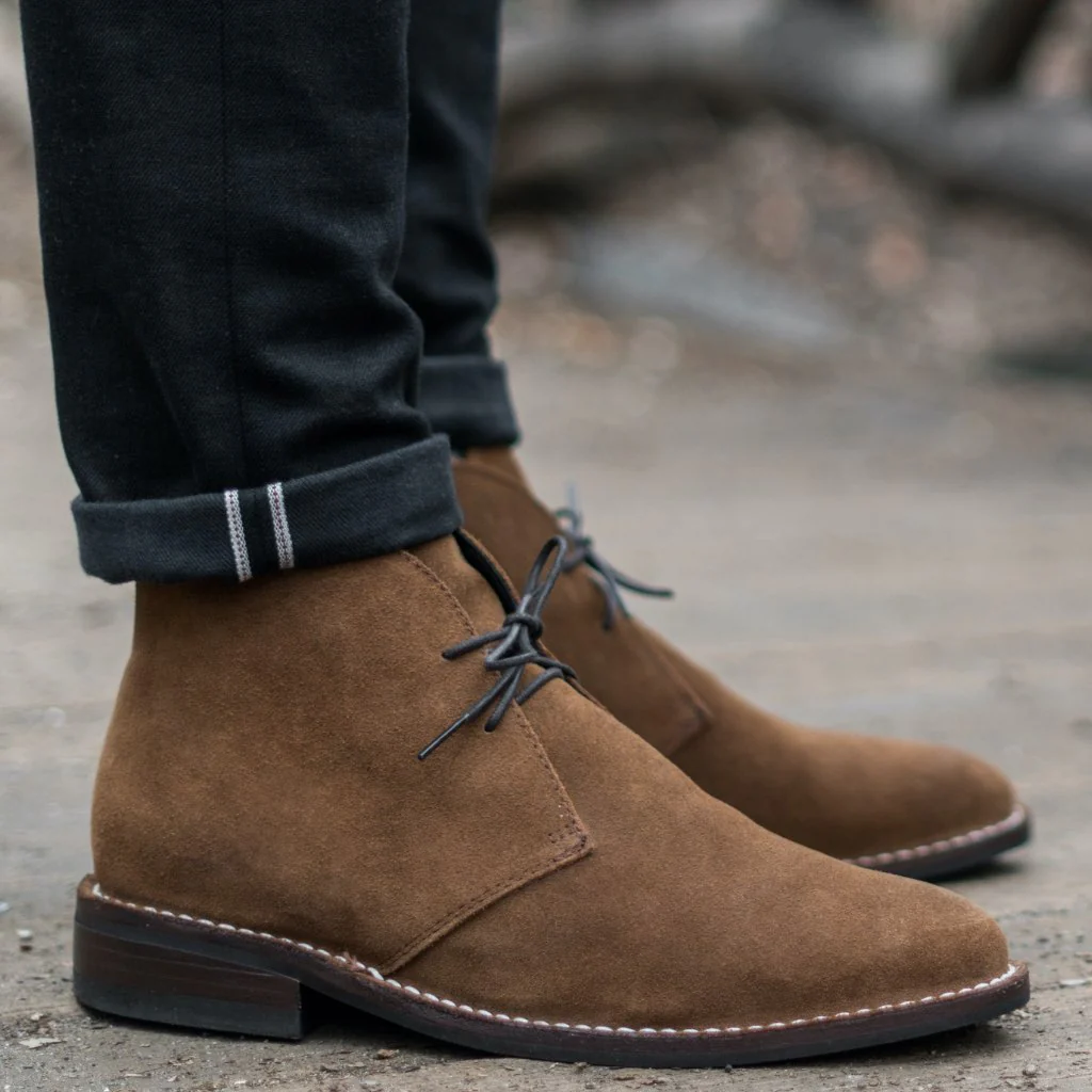 Scout | Cognac Suede - Thursday Boots