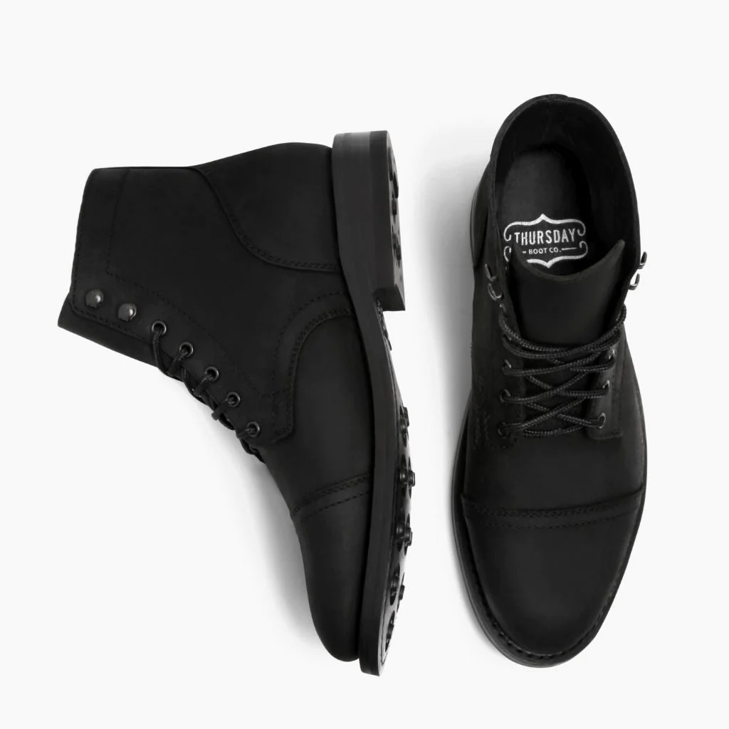 RT3 Captain | Black Matte - Thursday Boots