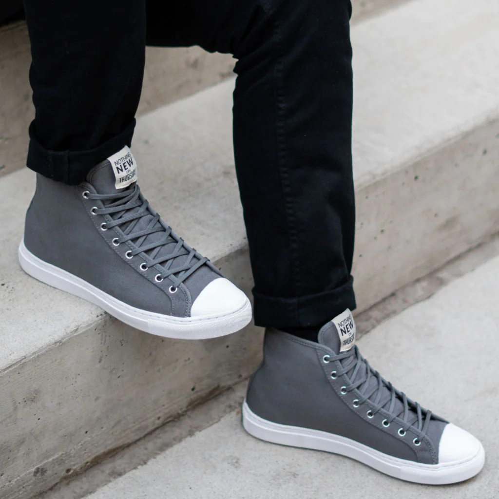 Men's High Top | Grey - Thursday Boots