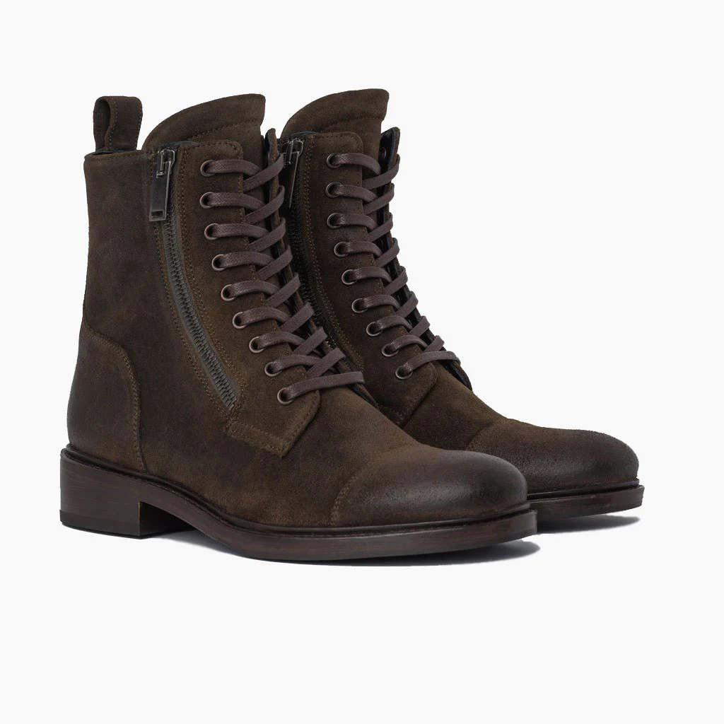 Major | Dark Olive Suede