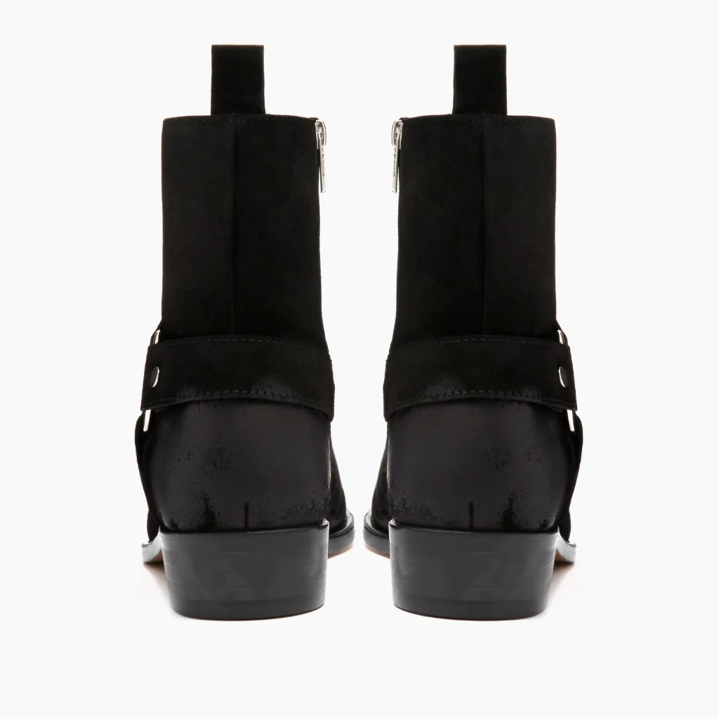 Harness | Black Suede - Thursday Boots