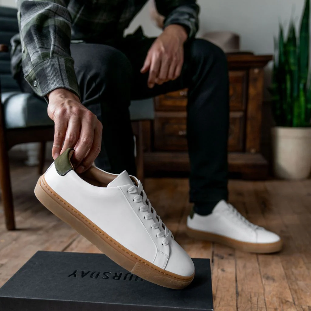 Legacy | White x Green - Thursday Boots