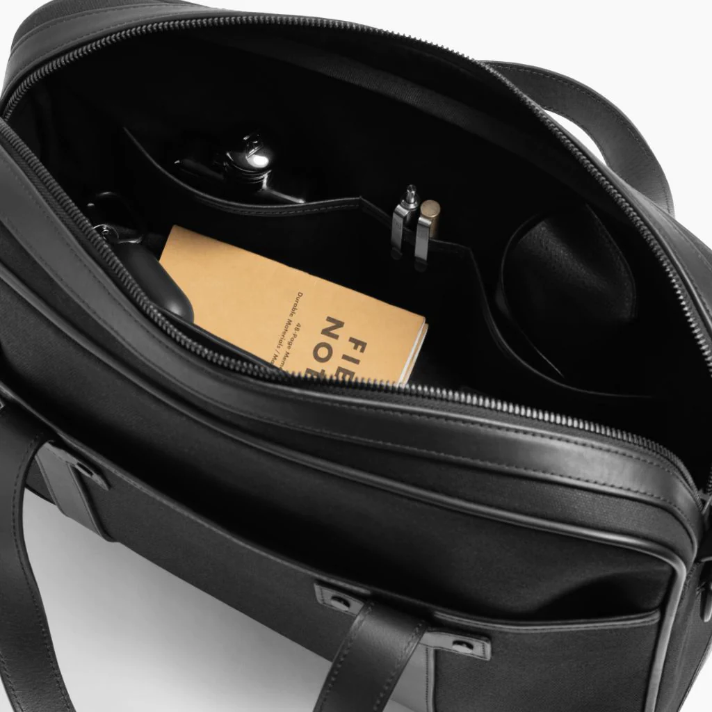 Commuter Bag | Black Canvas - Thursday Boots