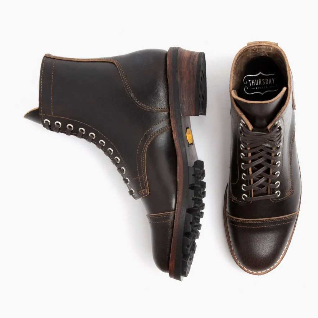 Logger | Waxed Cacao - Thursday Boots